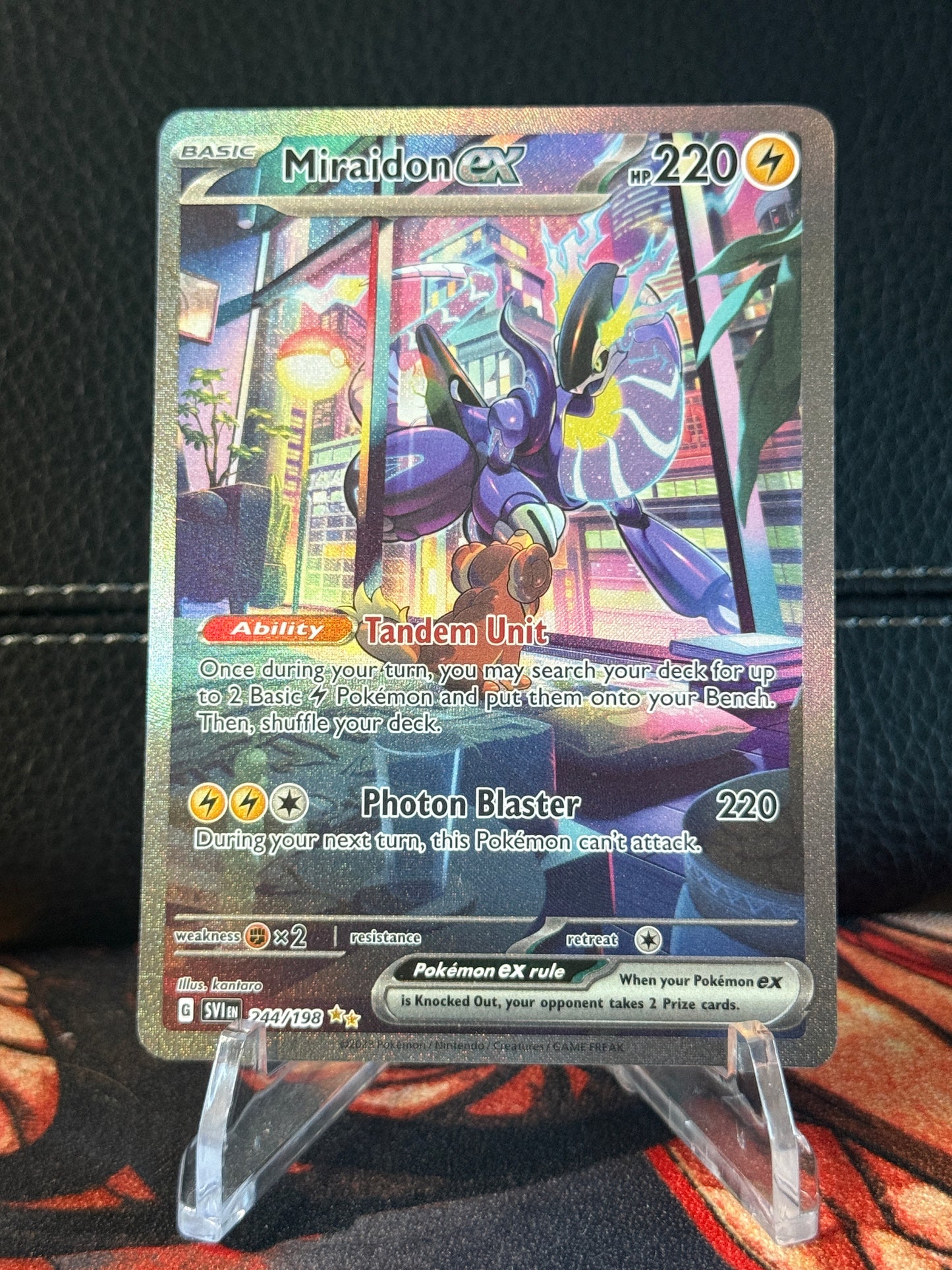 Miraidon Ex #2 - 244/198 - SV01: Scarlet & Violet Base Set (SVI)