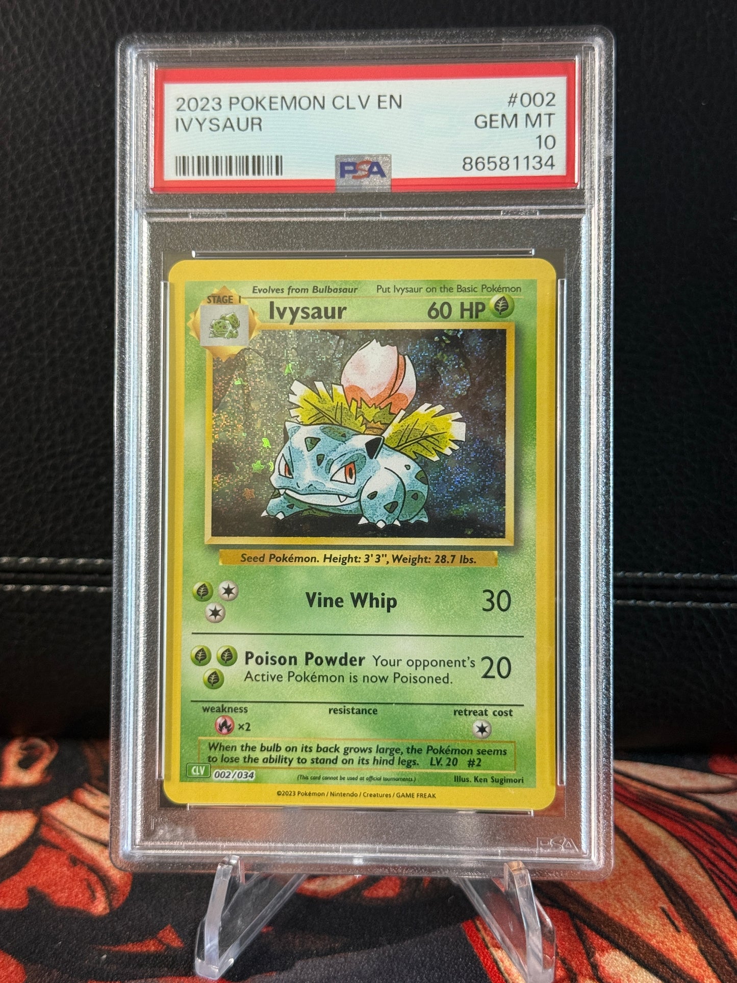 Ivysaur Classic PSA 10