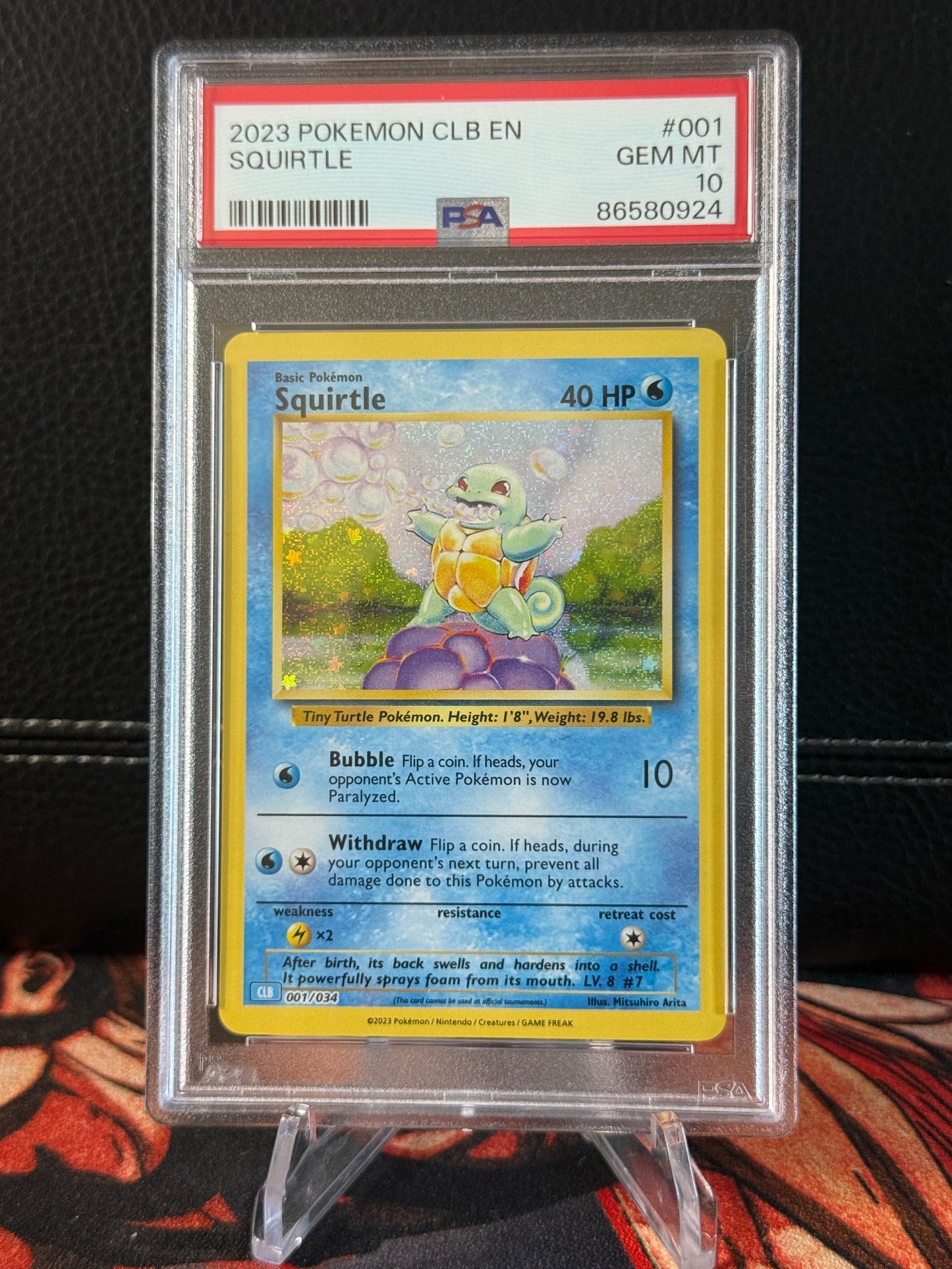 Squirtle Classic PSA 10