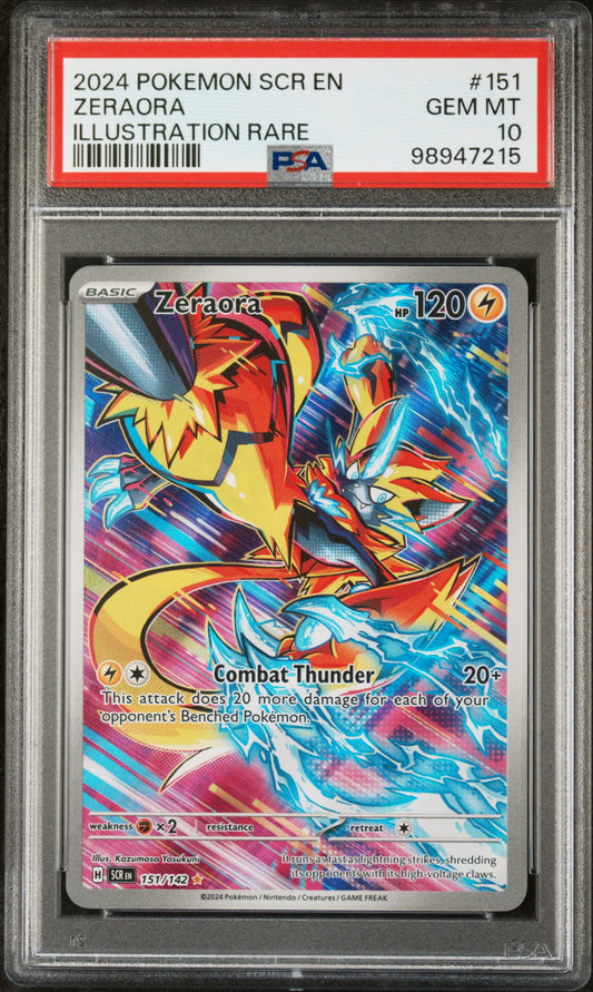 Zeraora #151 - Stellar Crown - PSA 10