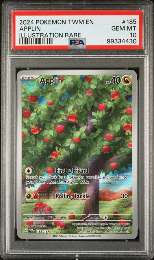 Applin #185 - Twighlight Masquerade - PSA 10