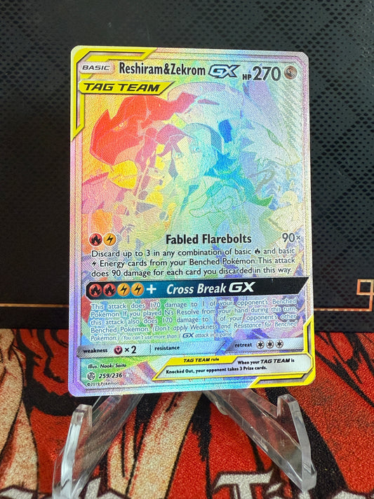 Reshiram & Zekrom GX LP/MP