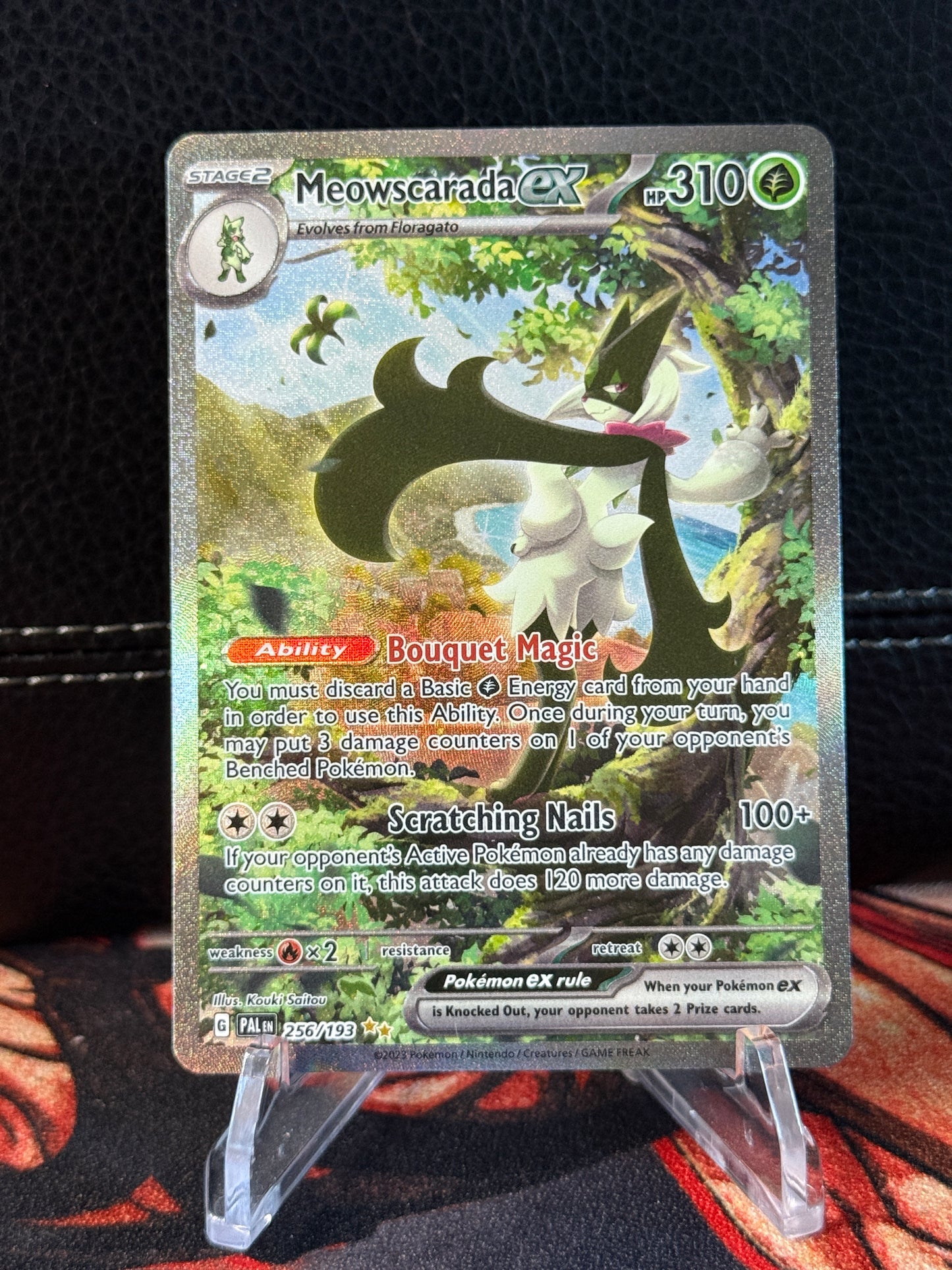 Meowscarada Ex - 256/193 - SV02: Paldea Evolved (PAL)