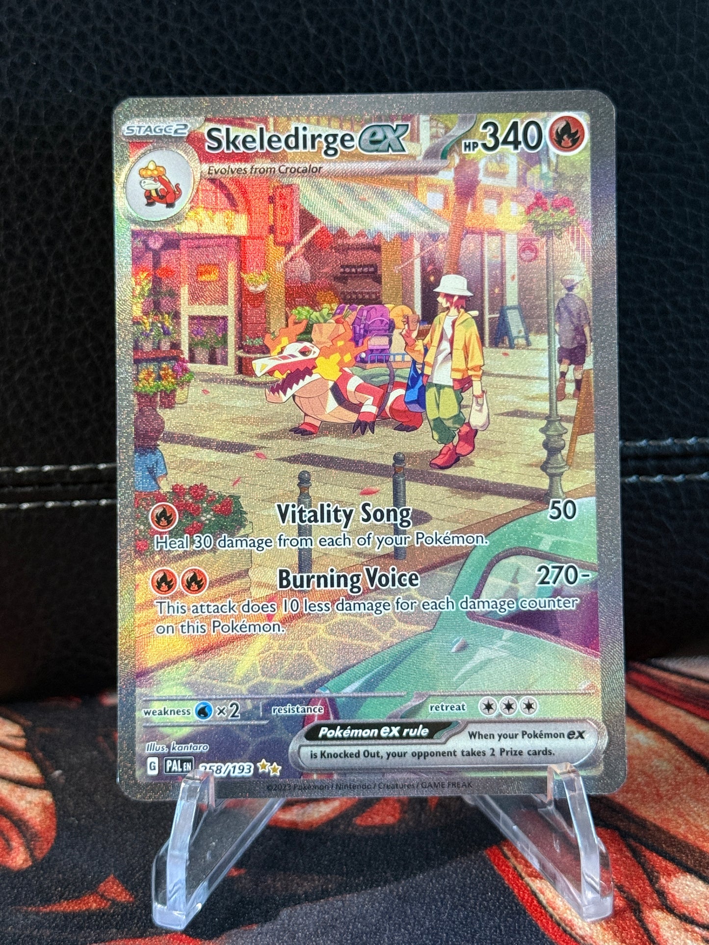 Skeledirge Ex - 258/193 - SV02: Paldea Evolved (PAL)