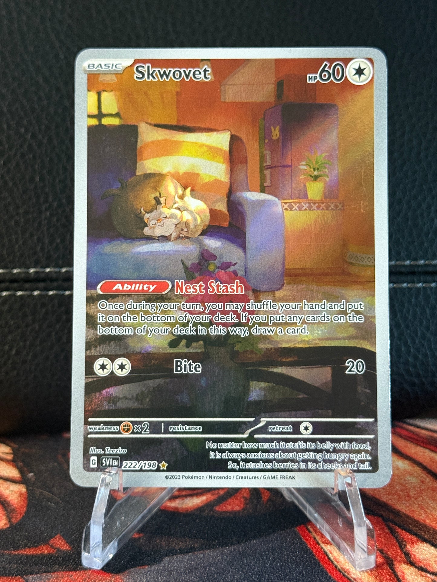 Skwovet - 222/198 - SV01: Scarlet & Violet Base Set (SVI)