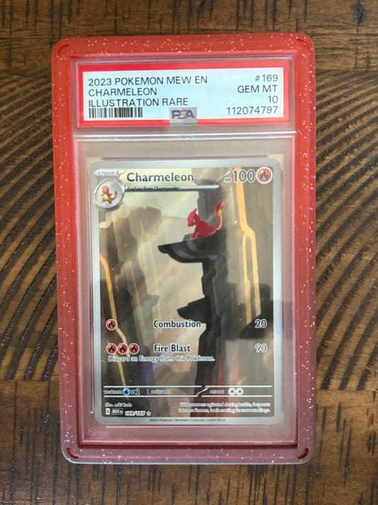 Charmeleon #169 - Mew 151 - PSA 10