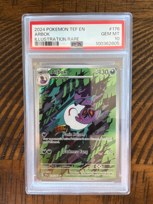 Arbok #176 - Mew 151 - PSA 10