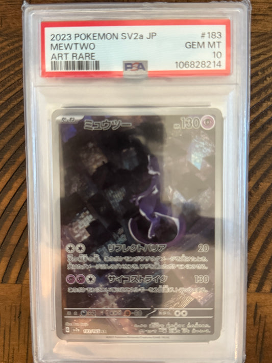 Mewtwo Japanese #183 - PSA 10