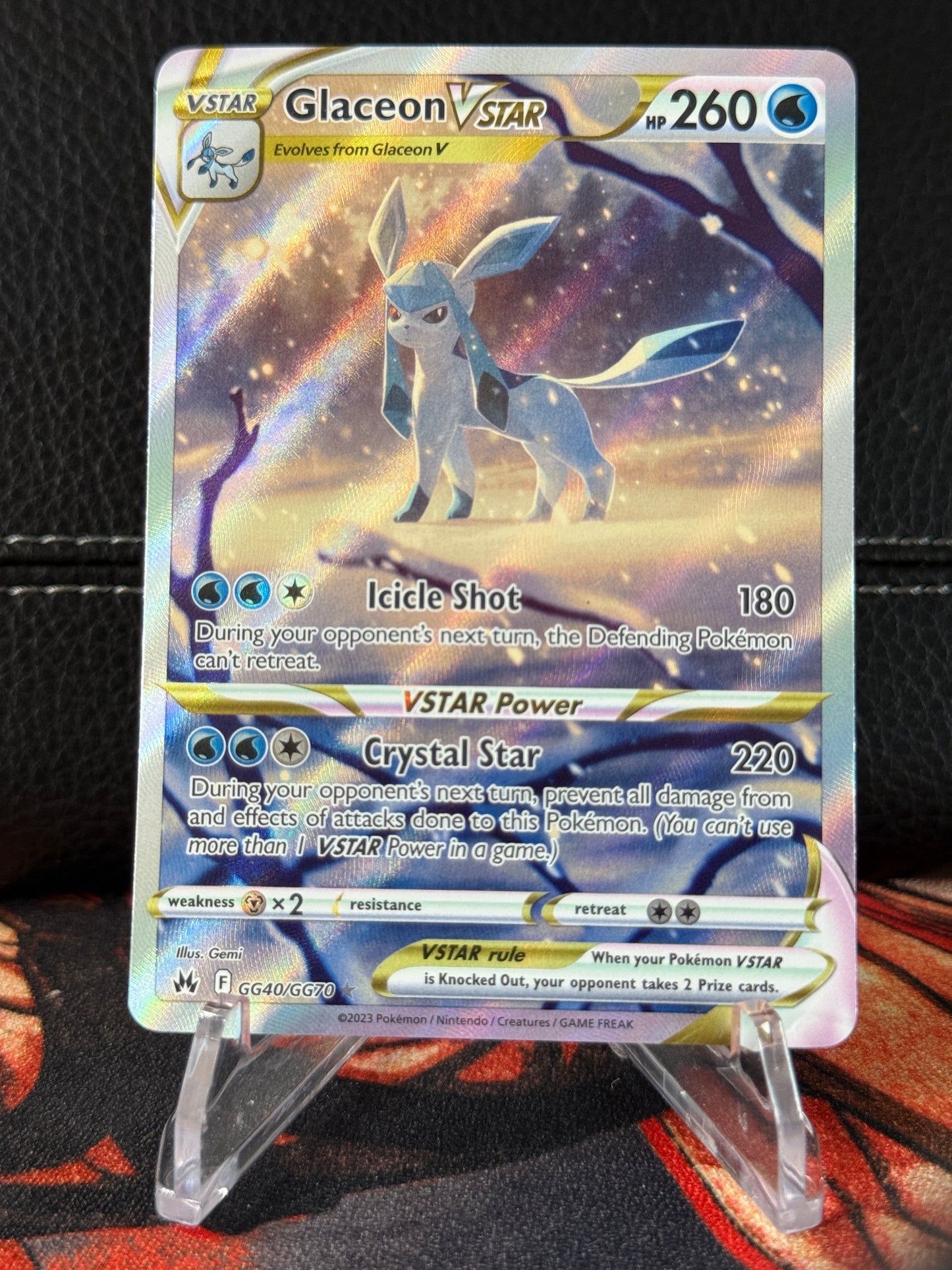 Leafeon Vstar - Crown Zenith GG35/GG70 - Galarian Gallery