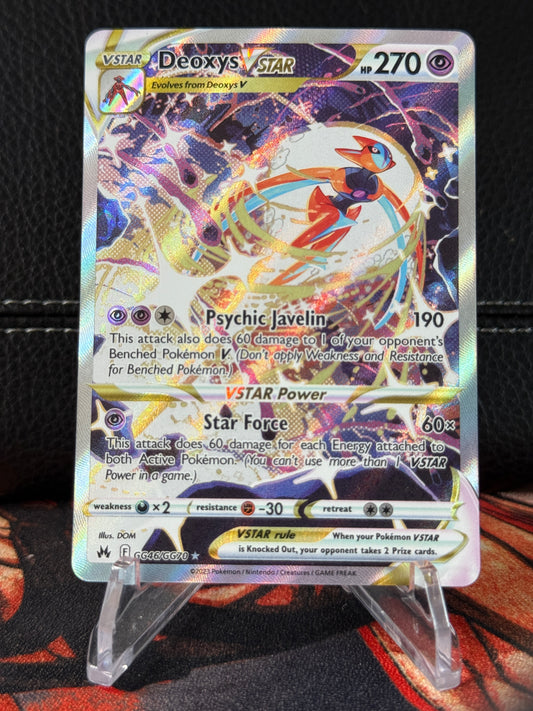 Deoxys Vstar - Crown Zenith GG46/GG70 - Galarian Gallery