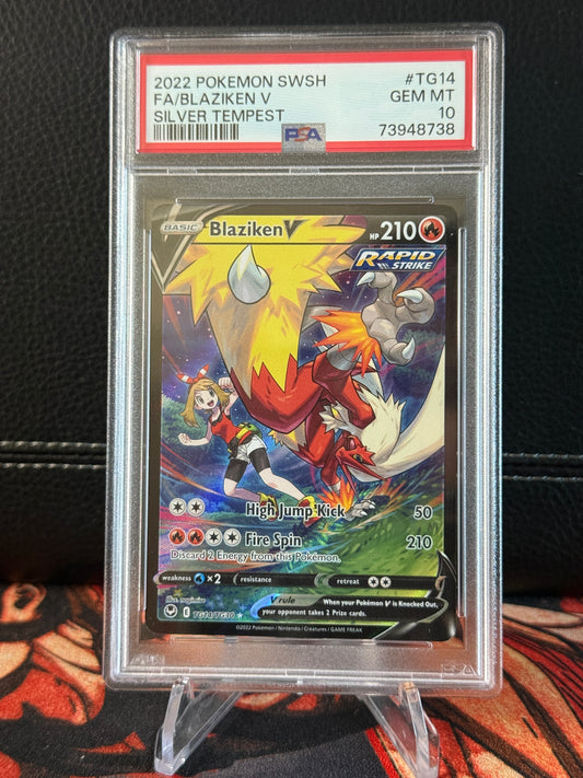 Blaziken V PSA 10