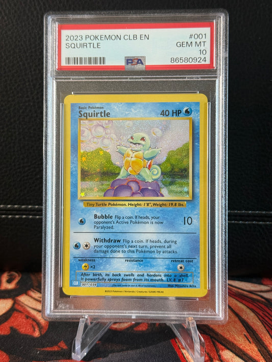 Squirtle Classic PSA 10