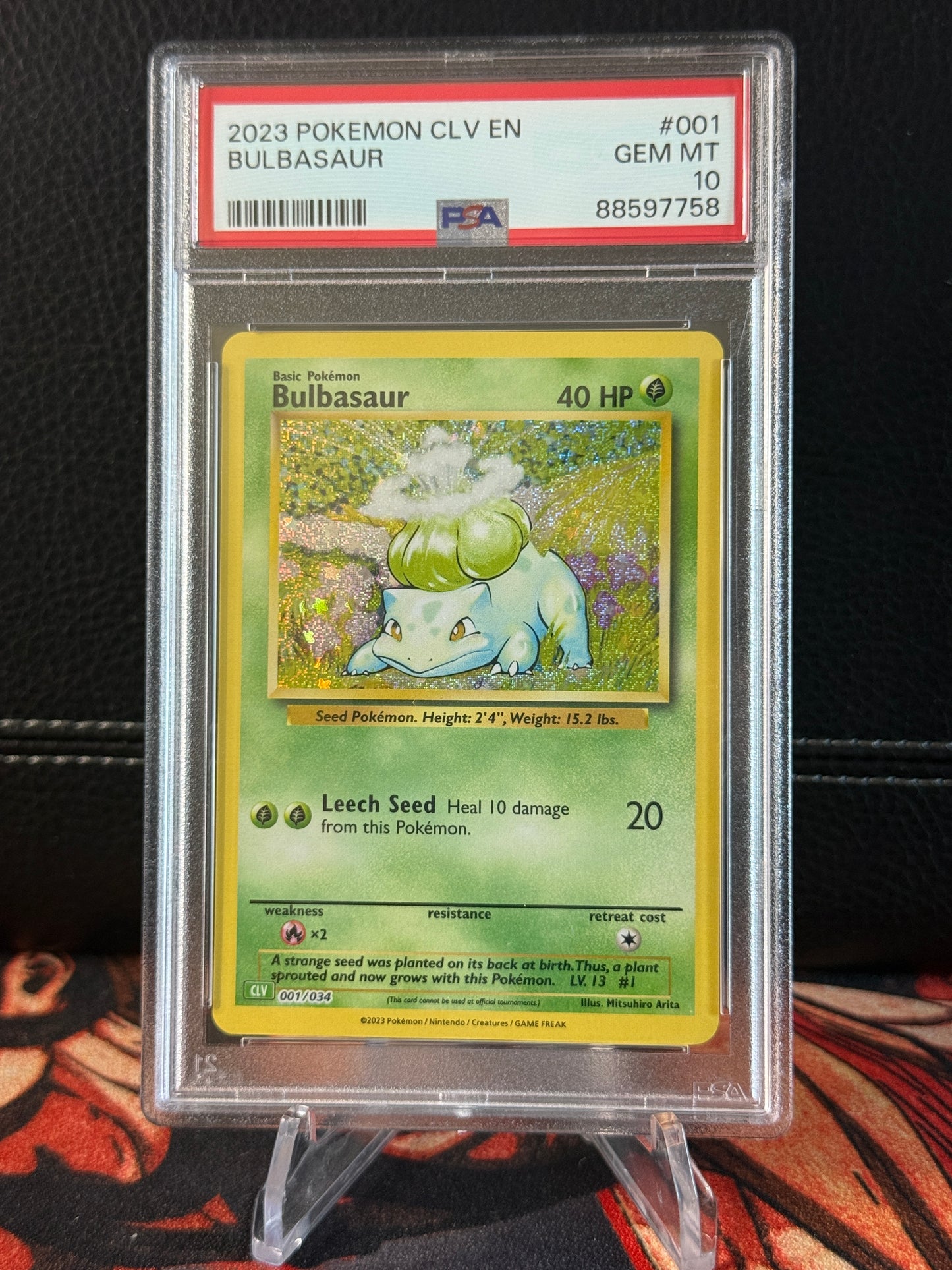 Bulbasaur Classic PSA 10