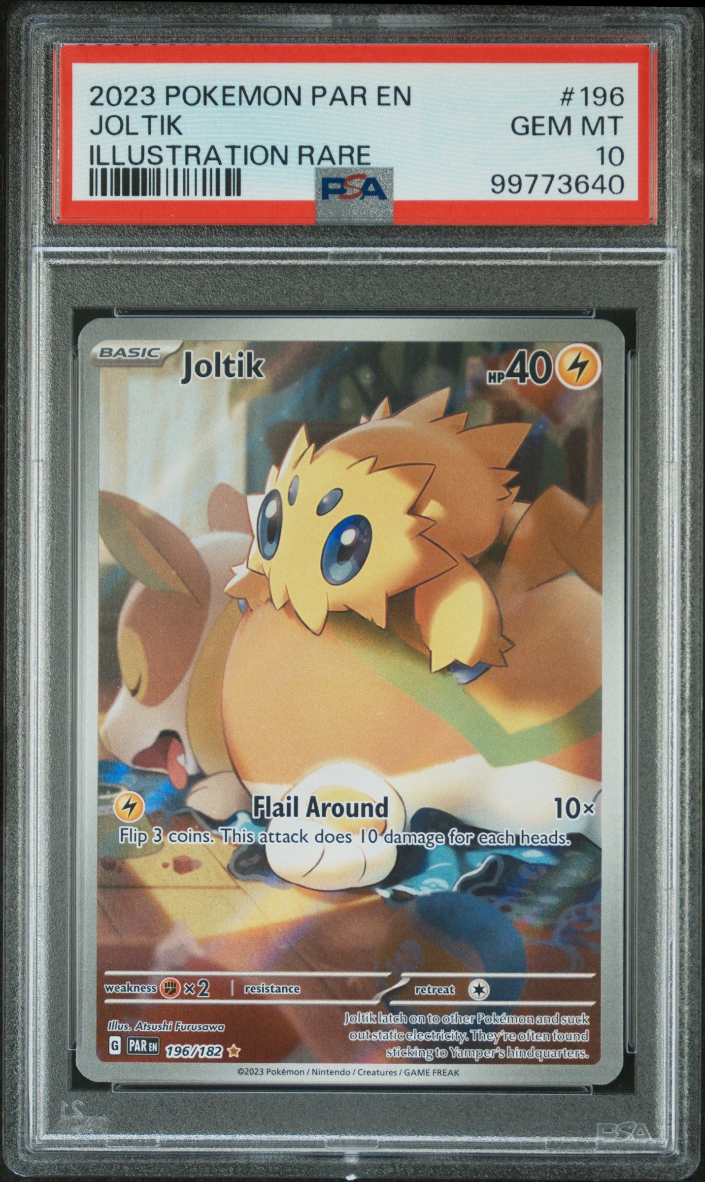 Joltik #196 - Paradox Rift - PSA 10