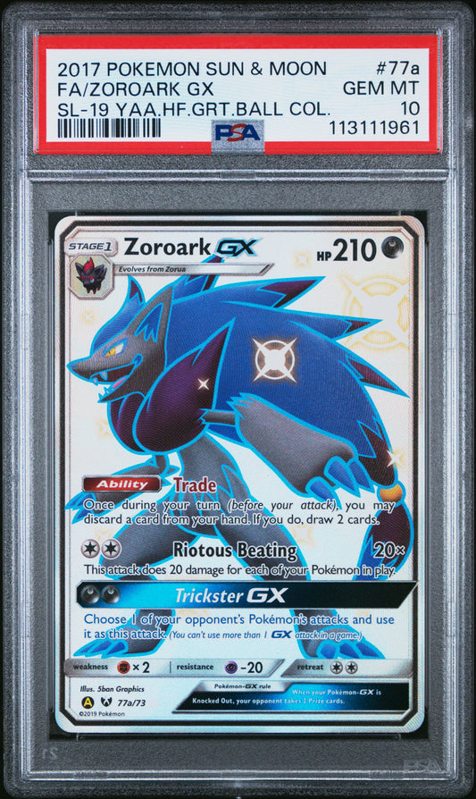Zoroark GX #77a - PROMO COLLECTION - PSA 10