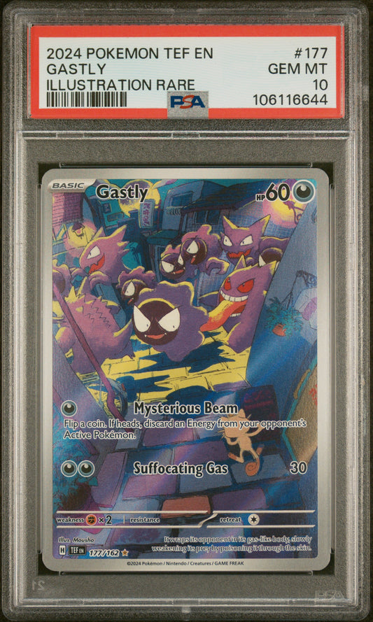 Gastly #177 - Temporal Forces - PSA 10
