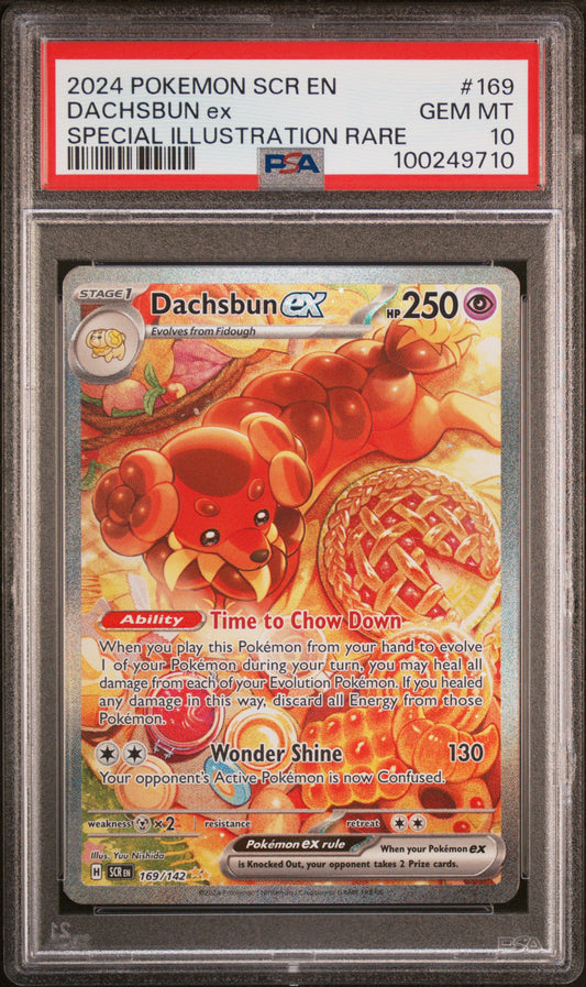 Daschbun EX #169 - Stellar Crown - PSA 10